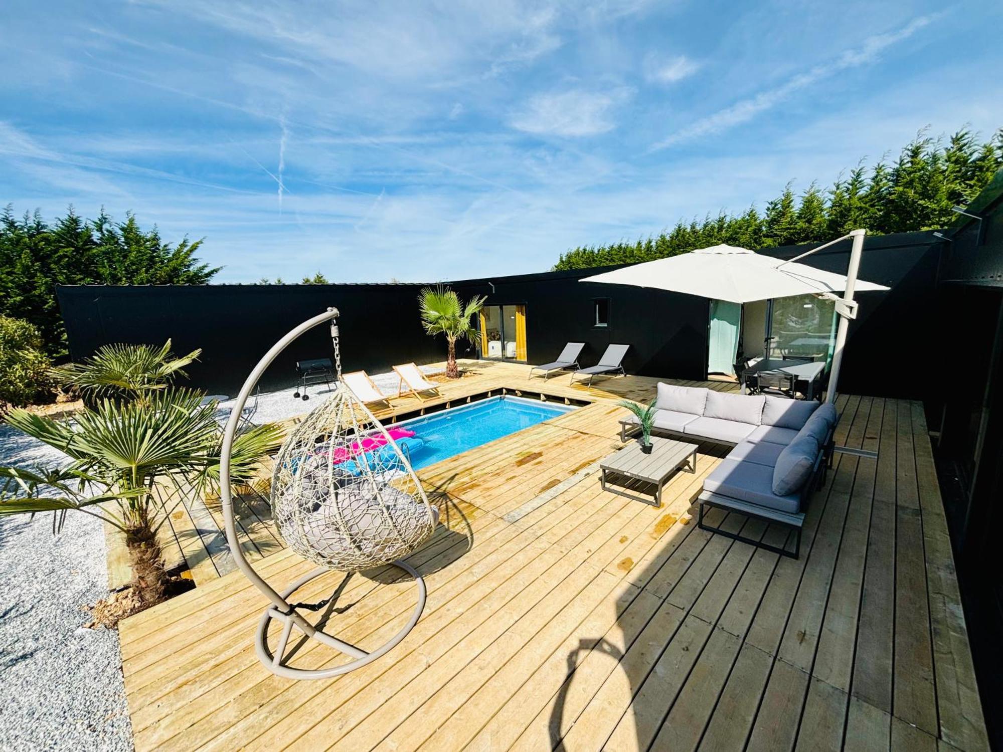 Villa Evasion Tropicale à Bretteville-sur-Odon Extérieur photo