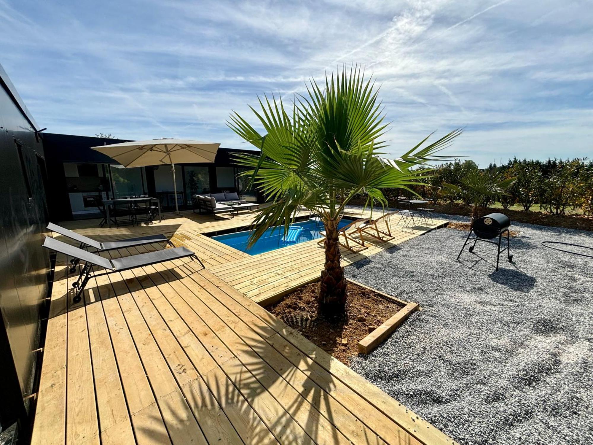 Villa Evasion Tropicale à Bretteville-sur-Odon Extérieur photo