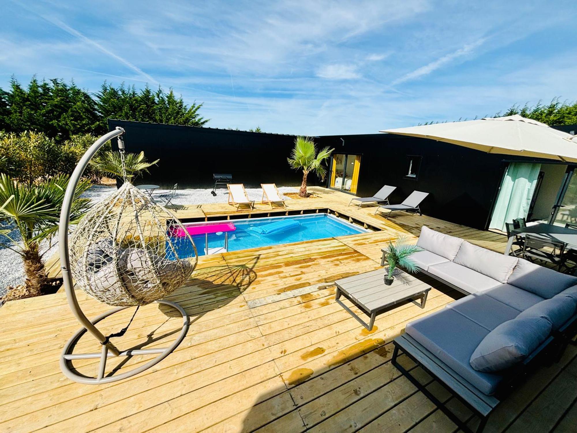 Villa Evasion Tropicale à Bretteville-sur-Odon Extérieur photo